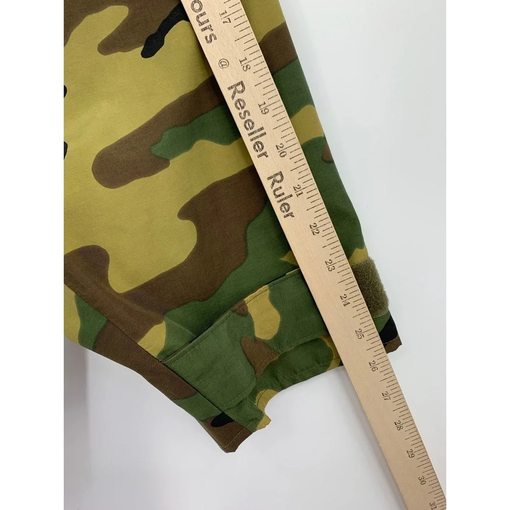 Rothco ECWCS Jacket Mens Medium Camo Green Nylon Extreme Cold Weather System - Picture 7 of 9